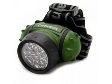 Фонарь налобный Camelion LED 5313-19F 4ML 19LED 3xR03 Камуфляж картинка 